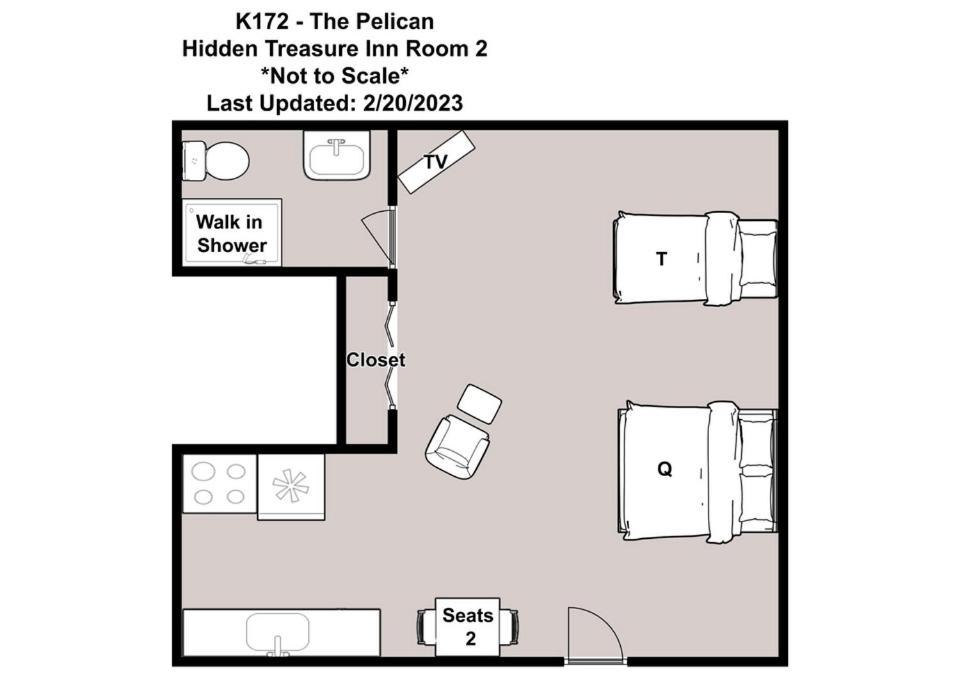 The Pelican Hidden Treasure Inn Room 2 By Bryant Real Estate 库尔海滩 外观 照片